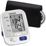 Omron 5 Series Upper Arm Blood Pressure Monitor; 2-User, 100-Reading Memory, Soft Wide-Range Cuff, #1 Dr. Recommended by Omron