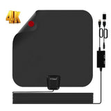 TV Antenna Indoor,HDTV Antenna TV Digital HD 4K,80 Miles Range Max,with Powerful Amplifier Signal Booster