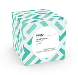 Amazon Brand - Facial Tissues with Lotion, 75 Tissues per Box (18 Cube Boxes)