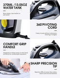 AICOK Steam Iron, 1400W Non-Stick Soleplate Iron