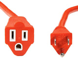 AmazonBasics 16/3 Vinyl Outdoor Extension Cord | Orange, 50-Foot