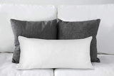 Utopia Bedding Throw Pillows Insert (Pack of 2, White) - 12 x 20 Inches Bed and Couch Pillows