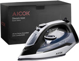 AICOK Steam Iron, 1400W Non-Stick Soleplate Iron