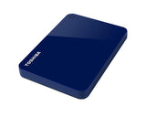 Toshiba Canvio Advance 1TB Portable External Hard Drive USB 3.0, Blue (HDTC910XL3AA)