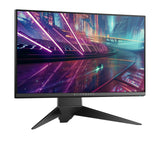 Alienware 25 Gaming Monitor - AW2518Hf, Full HD @ Native 240 Hz, 16: 9, 1ms Response time, DP, HDMI 2.0A, USB 3.0, AMD Freesync, Tilt, Swivel