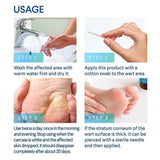 Evagloss Wart Remover Liquid - Maximum Strength- Painlessly Removes Common and Plantar Warts- BONUS Cotton Swabs