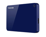 Toshiba Canvio Advance 1TB Portable External Hard Drive USB 3.0, Blue (HDTC910XL3AA)
