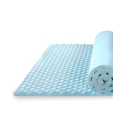 Zinus 1.5 Inch Swirl Gel Memory Foam Air Flow Topper, Twin