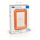 LaCie Rugged Mini 2TB External Hard Drive Portable HDD – USB 3.0 USB 2.0 compatible, Drop Shock Dust Rain Resistant Shuttle Drive,   (LAC9000298)