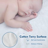 ZAMAT Premium 100% Waterproof Mattress Protector, Breathable & Noiseless Mattress Pad Cover, Fitted 14"-18" Deep, Vinyl Free, Hypoallergenic (Twin)