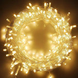 66FT 200 LED Indoor String Lights Warm White, Plug In String Lights 8 Modes
