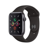 Apple Watch Series 5 (GPS, 44mm) - Space Gray Aluminum Case with Black Sport Band