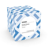 Amazon Brand - Facial Tissues with Lotion, 75 Tissues per Box (18 Cube Boxes)