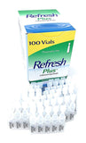Allergan Refresh Plus Lubricant Eye Drops Single-Use Vials 1 Pack (100 ct)