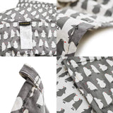YnM Cotton Duvet Cover for Weighted Blankets (36''x48'') -Penguin Print