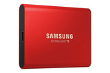Samsung T5 Portable SSD - 500GB - Metallic Red - USB 3.1 External SSD (MU-PA500R/WW)
