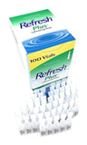 Allergan Refresh Plus Lubricant Eye Drops Single-Use Vials 1 Pack (100 ct)