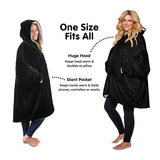 THE COMFY: Original Blanket Sweatshirt, Seen on Shark Tank, Invented by 2 Brothers, Warm, Soft, Cozy, Wearable Sherpa Hoodie, Multiple Colors