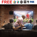 TV Antenna Indoor,HDTV Antenna TV Digital HD 4K,80 Miles Range Max,with Powerful Amplifier Signal Booster