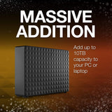 Seagate Expansion Desktop 8TB External Hard Drive HDD – USB 3.0 for PC Laptop (STEB8000100)