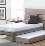 5 Inch Gel Memory Foam Mattress - Dual-Layered - Firm Feel - Twin Size