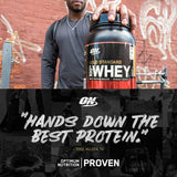 OPTIMUM NUTRITION GOLD STANDARD 100% Whey Protein Powder, French Vanilla Creme, 5 Pound