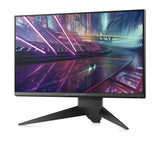 Alienware 25 Gaming Monitor - AW2518Hf, Full HD @ Native 240 Hz, 16: 9, 1ms Response time, DP, HDMI 2.0A, USB 3.0, AMD Freesync, Tilt, Swivel