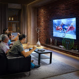 Updated 2019 Version Professional Carbon Fibre 65-120 Miles TV Antenna, Indoor TV Digital HD Antenna 4K HD