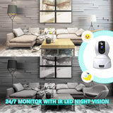 Wireless Security Camera,KAMTRON HD WiFi Security