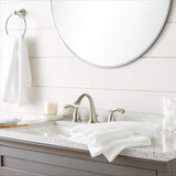 AmazonBasics Cotton Hand Towels - Pack of 12, White