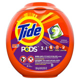 Tide PODS 3 in 1 HE Turbo Laundry Detergent Pacs, Spring Meadow Scent, 81 Count Tub - Packaging May Vary