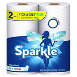 Sparkle Paper Towels, 24 Rolls = 47 Regular Rolls, Longer Lasting Rolls, Pick-A-Size Plus Sheets