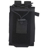 5.11 Radio Pouch Compatible with 5.11 Bags/Packs/Duffels, Style 58718 - black