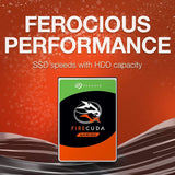 Seagate FireCuda 2TB Solid State Hybrid Drive Performance SSHD – 2.5 Inch SATA 6GB/s Flash Accelerated