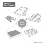 Zinus Armita 9 Inch High Profile Smart Box Spring / Mattress Foundation / Strong Steel Structure