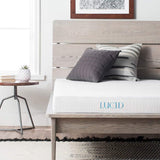 5 Inch Gel Memory Foam Mattress - Dual-Layered - Firm Feel - Twin Size