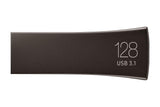 Samsung BAR Plus 128GB - 300MB/s USB 3.1 Flash Drive Titan Gray (MUF-128BE4/AM)