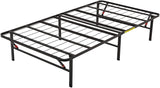 AmazonBasics Foldable Metal Platform Bed Frame for Under-Bed Storage - Tools-free Assembly