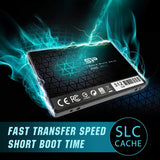 Silicon Power 512GB SSD 3D NAND A55 SLC Cache Performance Boost SATA III