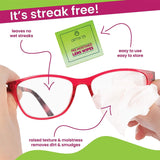 Eyeglass Cleaner Lens Wipes - 400 Pre-Moistened Cleaning Cloths - Glasses Cleaner Wipe Safely Cleans Eye Glasses, Sunglasses, Screens