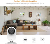 YI 2pcs Home Camera, 720p Wireless IP Security Surveillance System