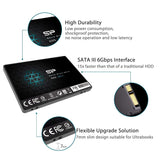 Silicon Power 256GB SSD 3D NAND A55 SLC Cache Performance Boost SATA III 2.5" 7mm (0.28") Internal Solid State Drive