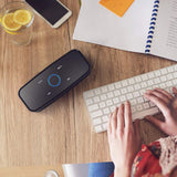 DOSS SoundBox Touch Wireless Bluetooth V4.0 Portable Speaker with HD Sound and Bass, 12H Playtime, Built-in Mic, Portable Wireless Speaker  (Black)
