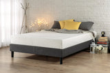 Zinus Curtis Essential Upholstered Platform Bed Frame / Mattress Foundation / Easy Assembly