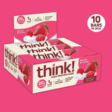 High Protein Bars - Berries and Crème, 20g Protein, 0g Sugar, No Artificial Sweeteners