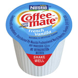 Nestle Coffee-mate Coffee Creamer, French Vanilla, liquid creamer singles, Pack of 180