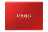 Samsung T5 Portable SSD - 500GB - Metallic Red - USB 3.1 External SSD (MU-PA500R/WW)