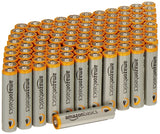 AmazonBasics AAA 1.5 Volt Performance Alkaline Batteries - Pack of 100