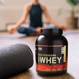 OPTIMUM NUTRITION GOLD STANDARD 100% Whey Protein Powder, Double Rich Chocolate 2 Pound