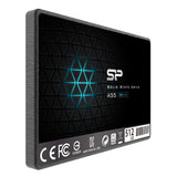 Silicon Power 512GB SSD 3D NAND A55 SLC Cache Performance Boost SATA III